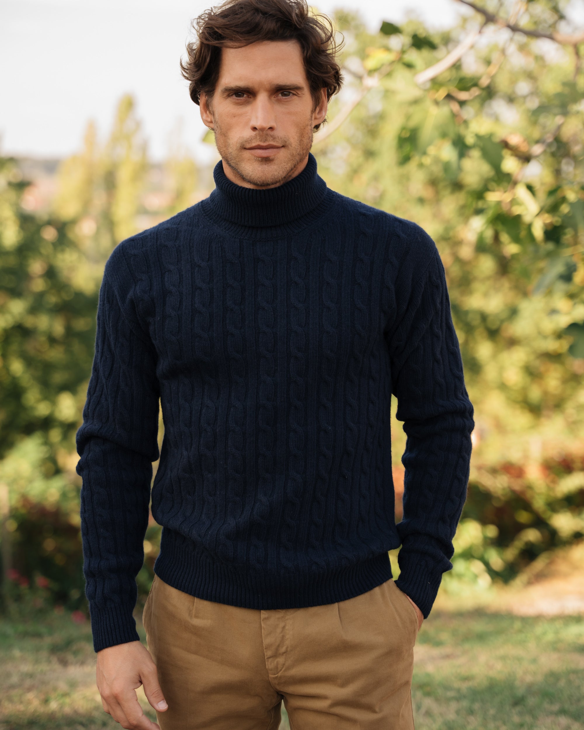 Velasca | Men’s turtleneck sweater. Made with love in Italy