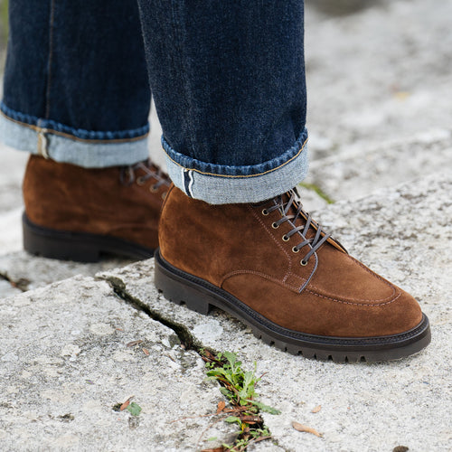 Velasca | Brown men’s boots. Made with care in Italy