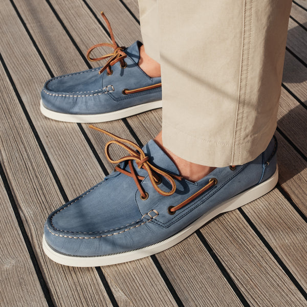 Blue deck shoes mens on sale