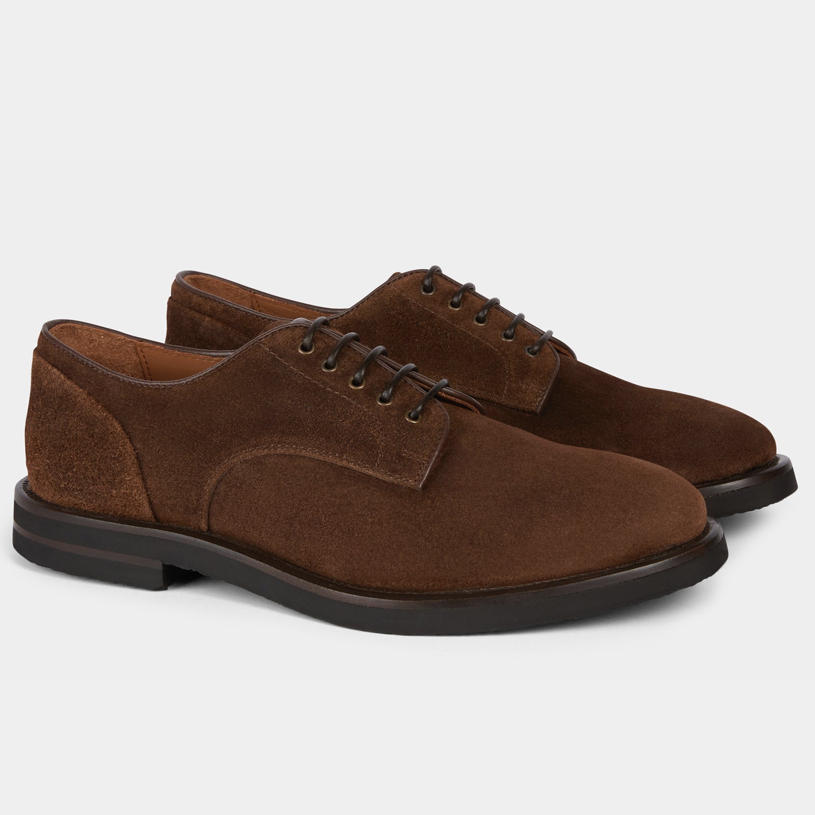 Velasca Suede leather men s derbies handcrafted in Italy