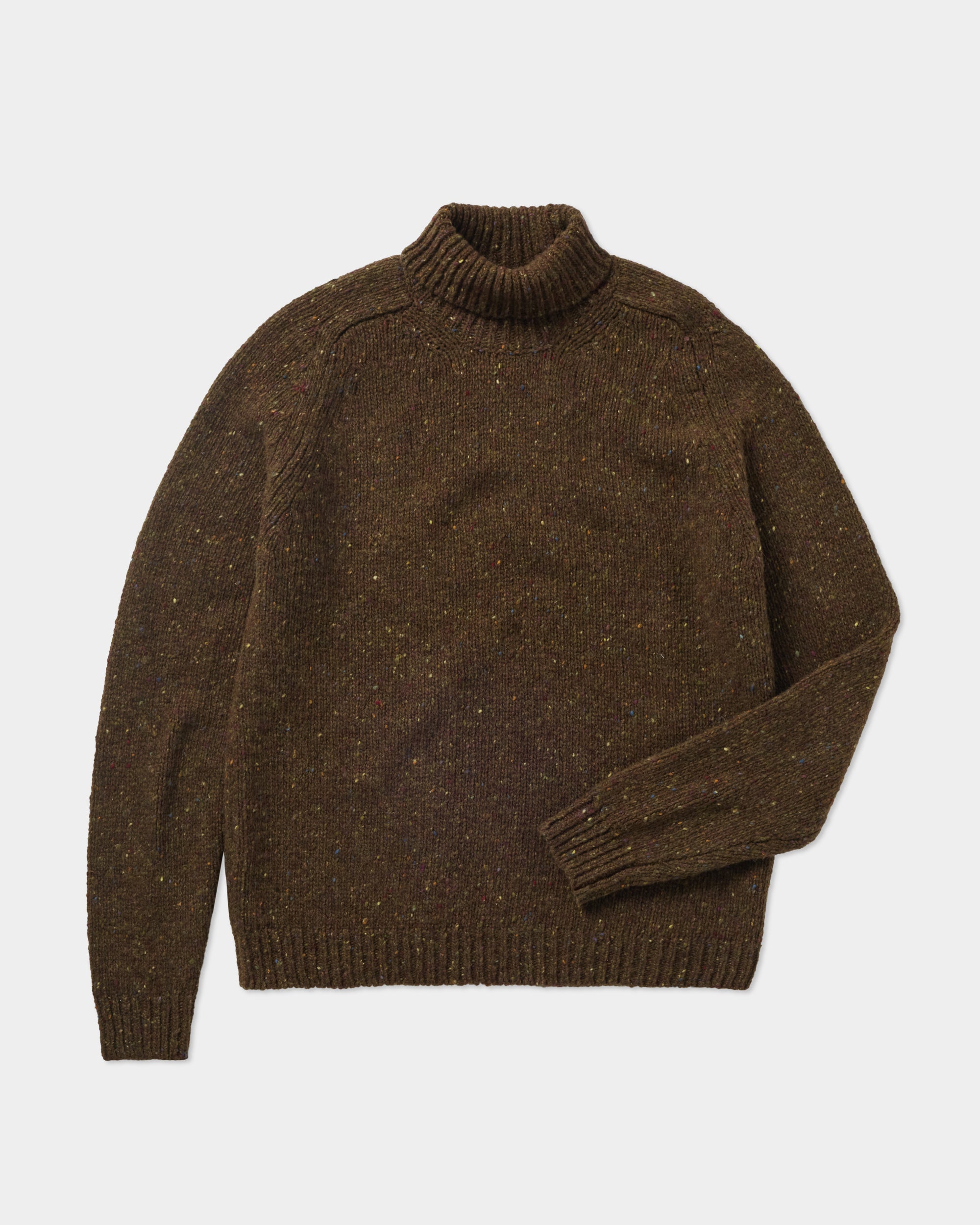 Olive Clothing Company Black Flecked Wool Sweater store