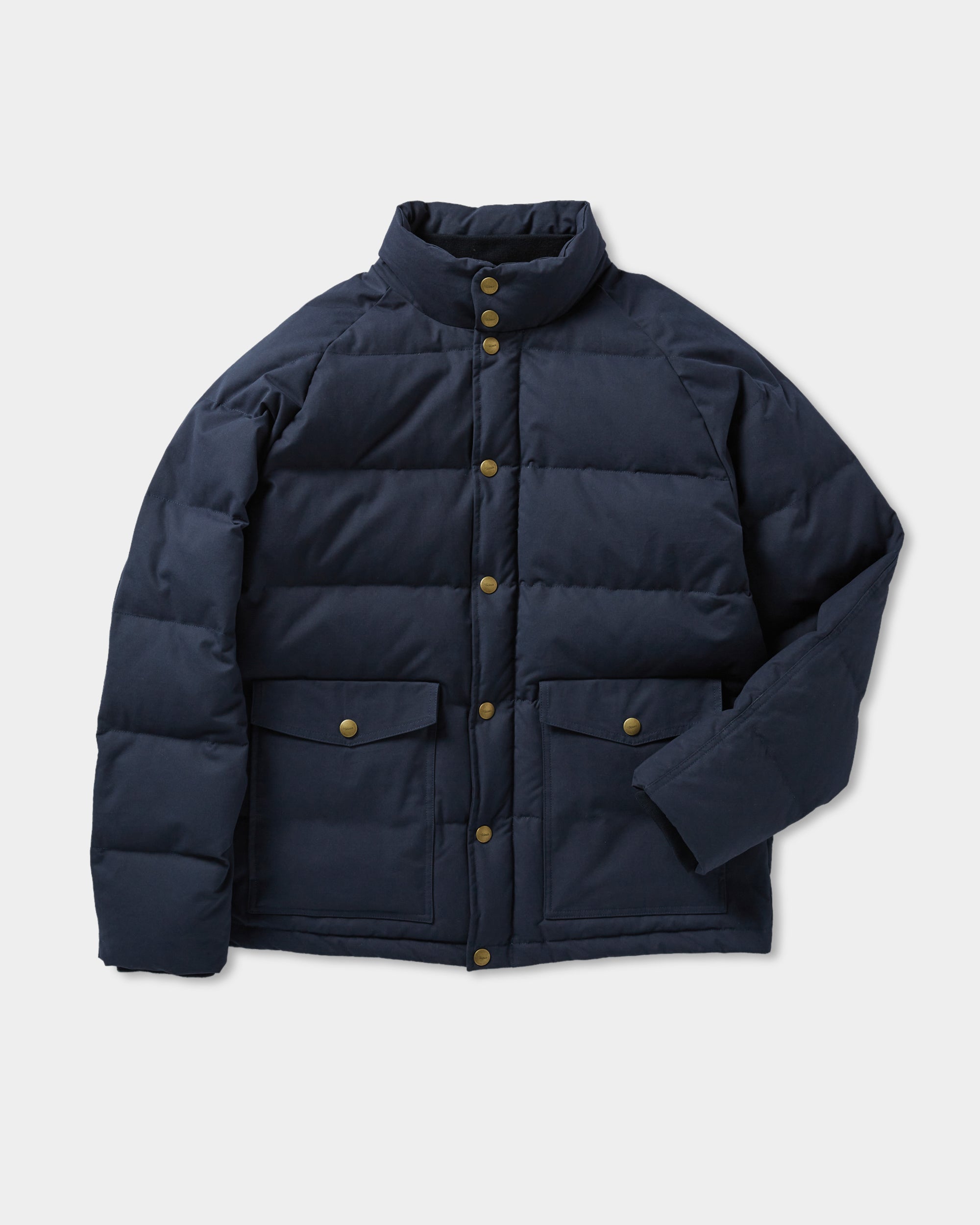 Dark blue puffer, 100% cotton made in Italy - Velasca