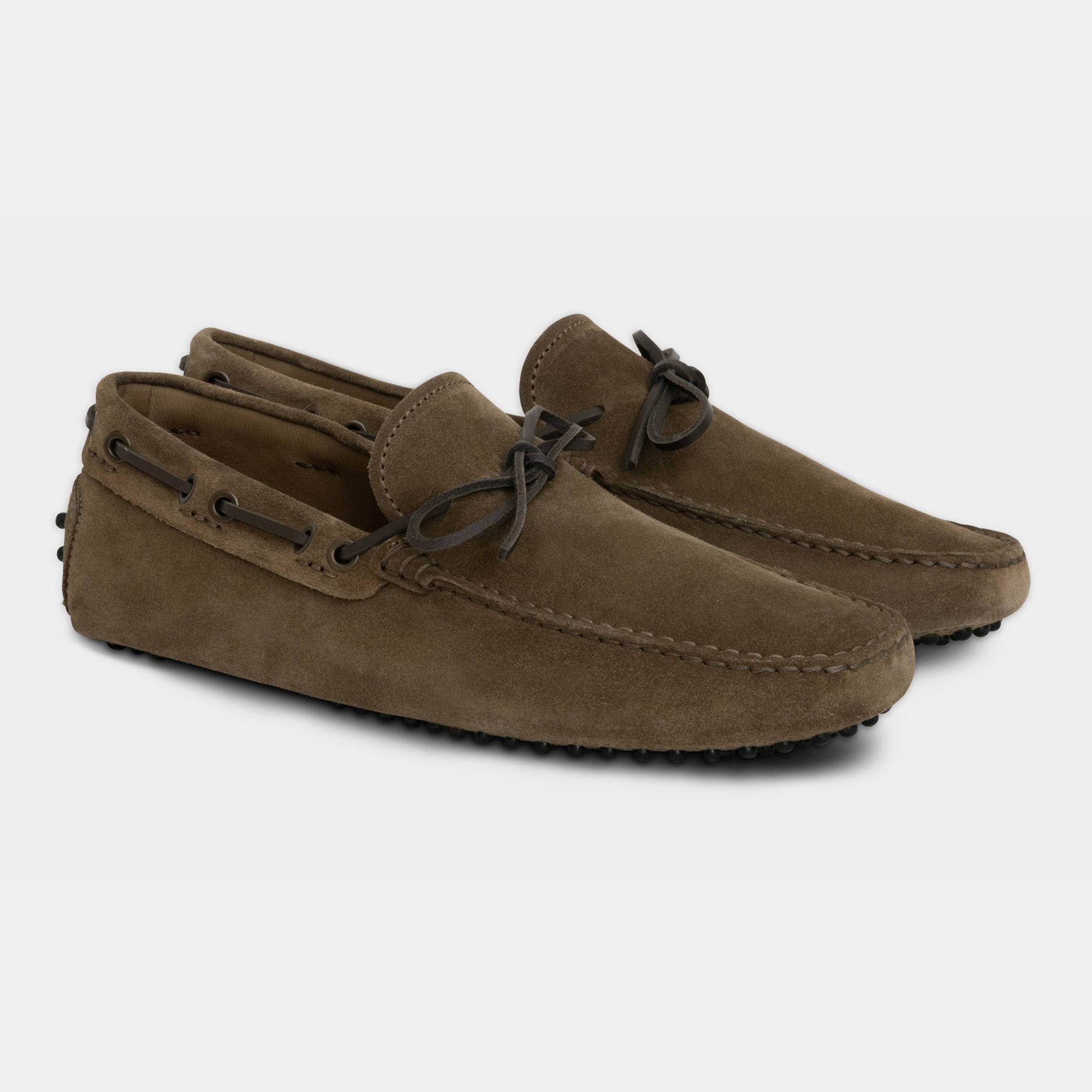 Suede moccasins store