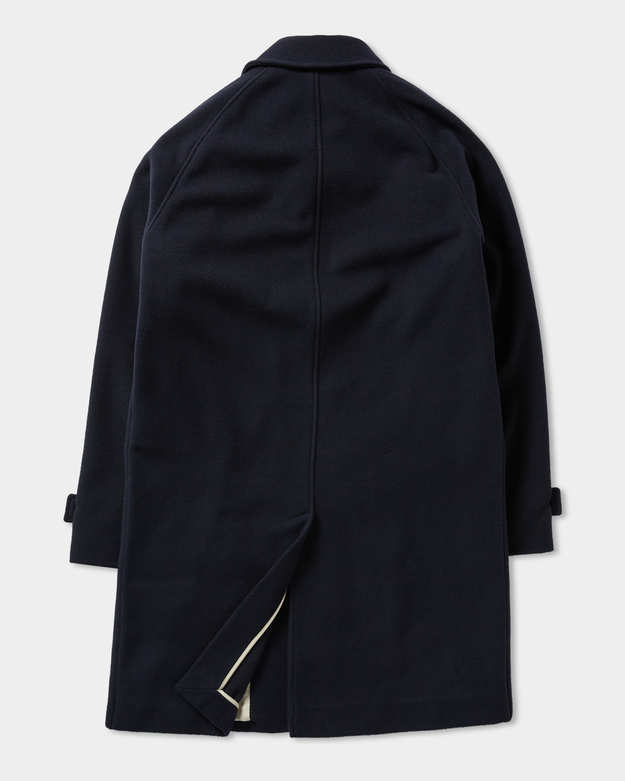 White Label Melton wool-blend coat