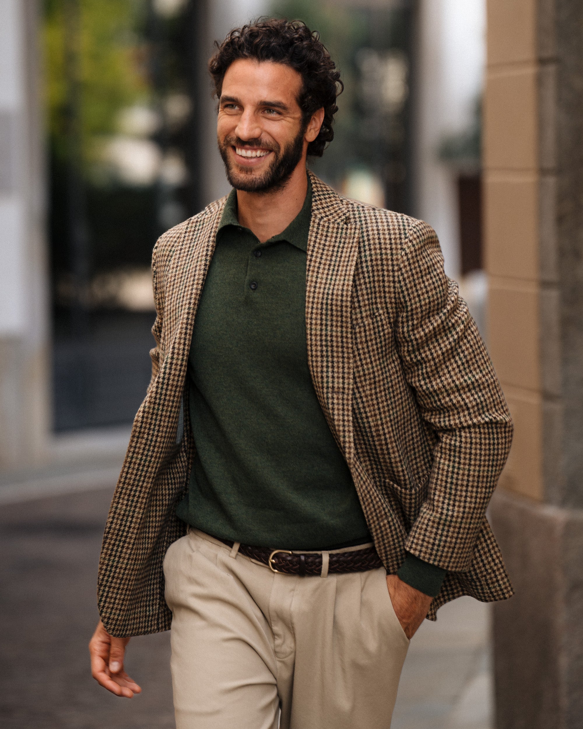 Velasca  Men's cardigan in pure Shetland wool, made in Italy