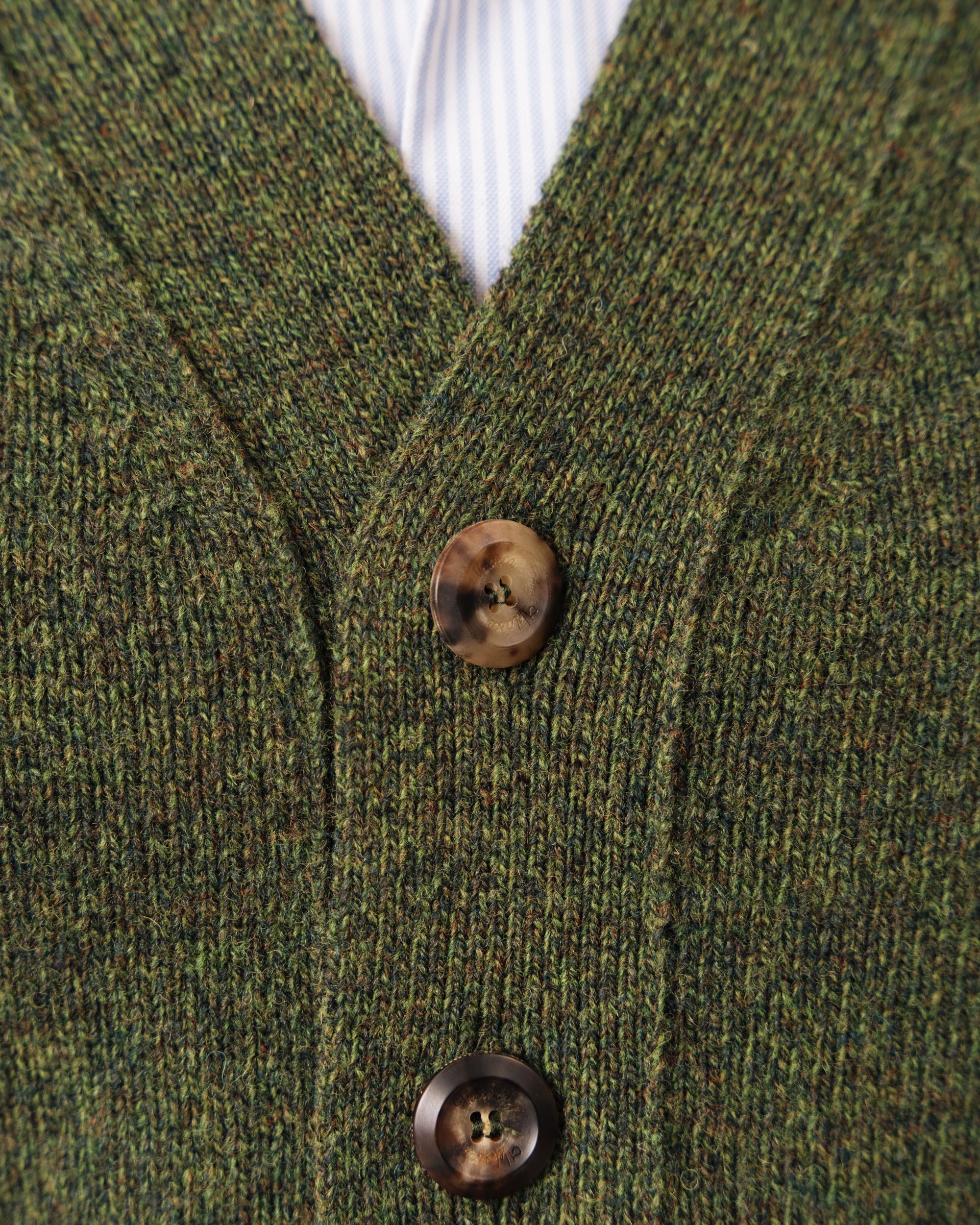 Velasca  Men's cardigan in pure Shetland wool, made in Italy