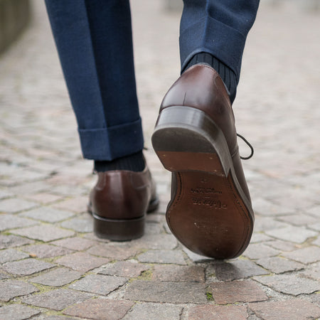 Men’s minimal & classic full-grain leather Oxfords | Velasca